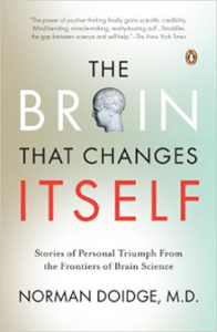 The cover of the book the brain that changes itself