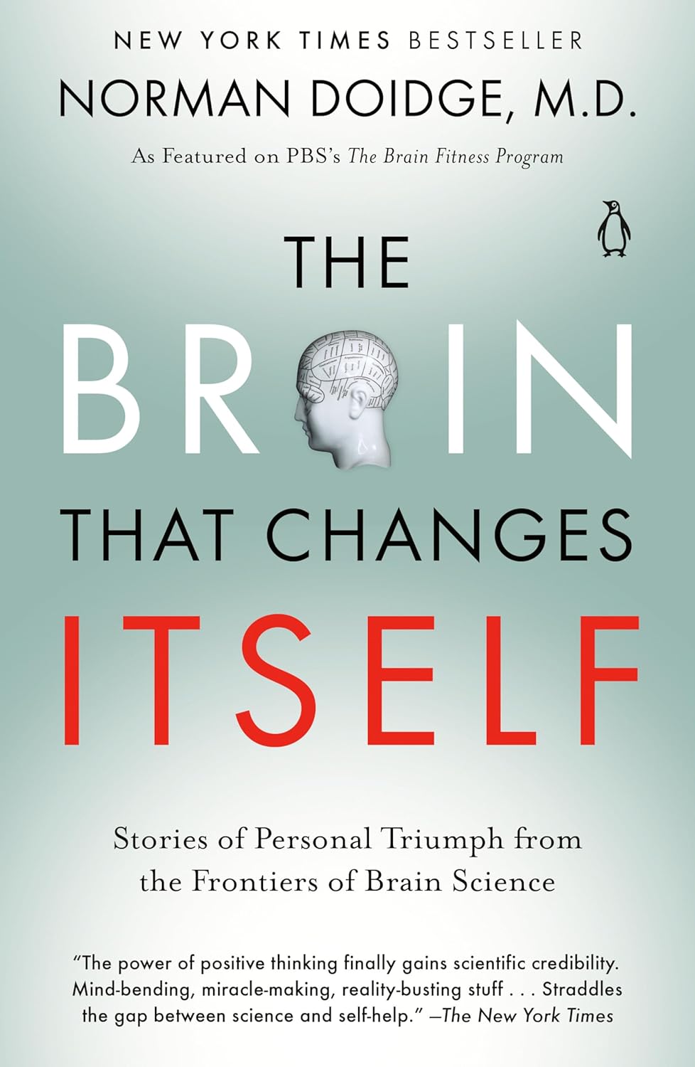 The cover of the book the brain that changes itself